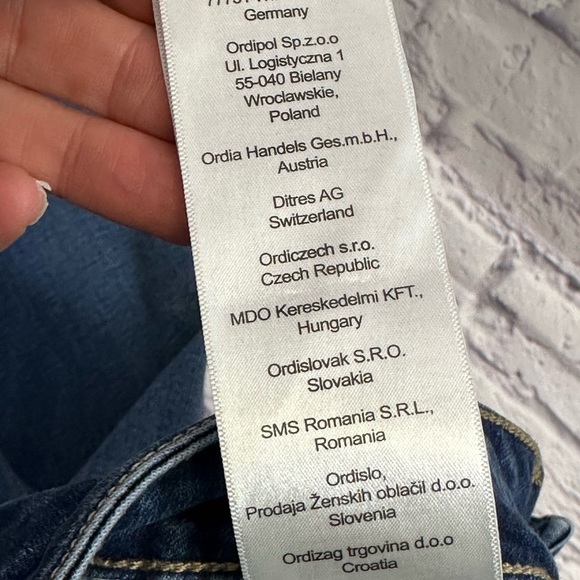 Orsay European Women’s Embellished Skinny Jeans Size 38 EU US Size 8 - Picture 10 of 14